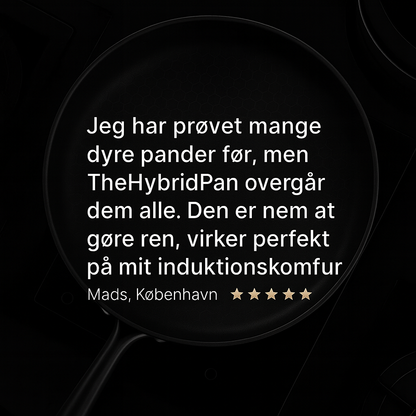 Thehybridpan™ – Den Perfekte Hybridpande